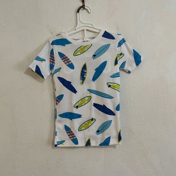 Carter’s Kid's 4 Piece 100%  Cotton Dinosaur and Shark Ocean Print  PJ’s  7 - Picture 5 of 7